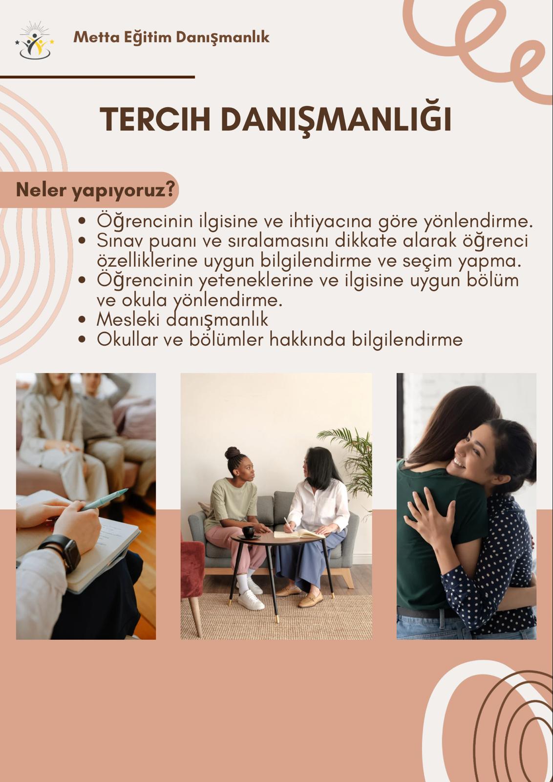 LGS, YKS, YÖS ÖĞRENCİLERİNE YÖNELİK TERCİH DANIŞMANLIĞI